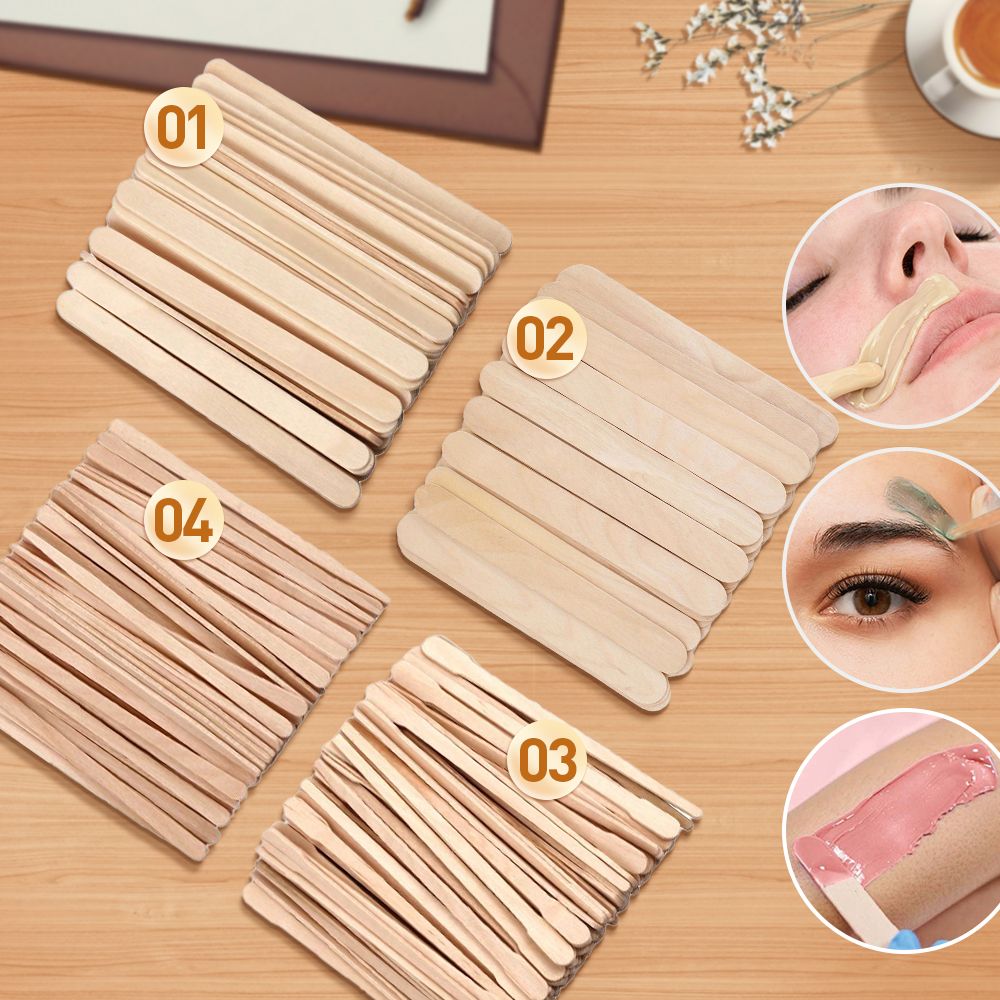 Wood Filler Stick - 500/200/100 Uds. Palo de depilación de