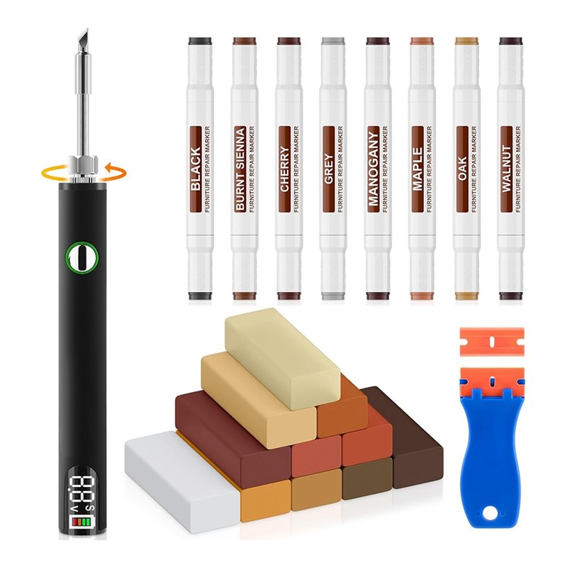 Wood Filler Stick - Kit de Reparación de Pisos de