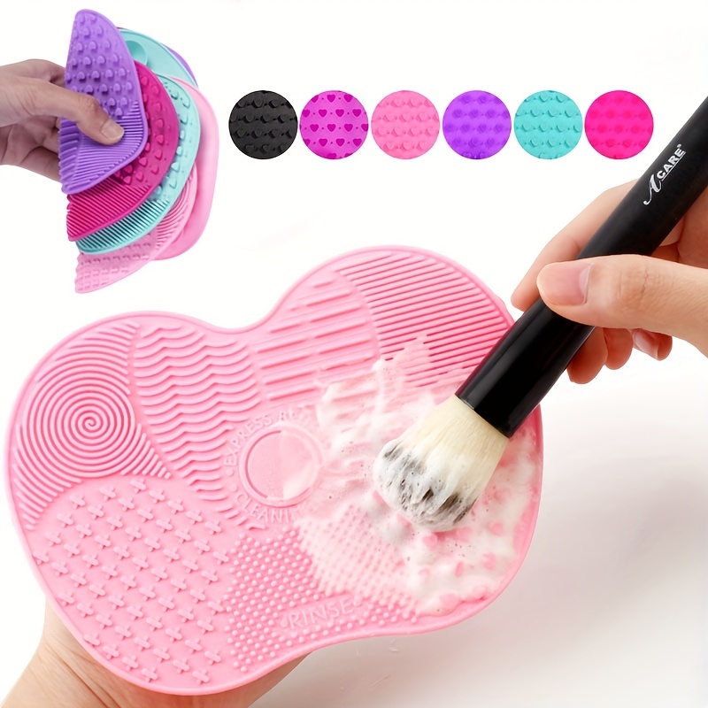 Home Improvement And Tools - Almohadilla limpiadora de brochas de maquillaje