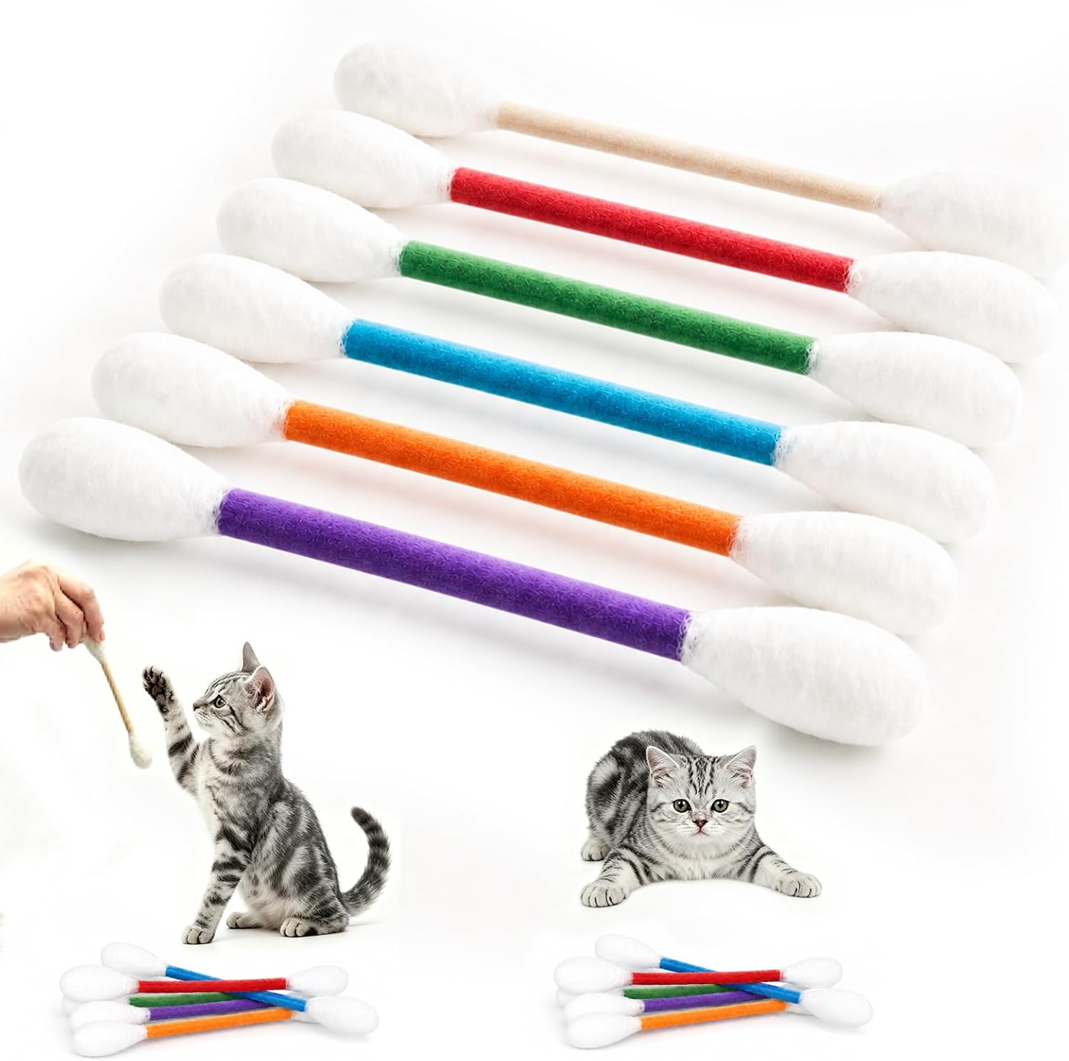 Wood Filler Stick - Juguete creativo de menta para gatos,