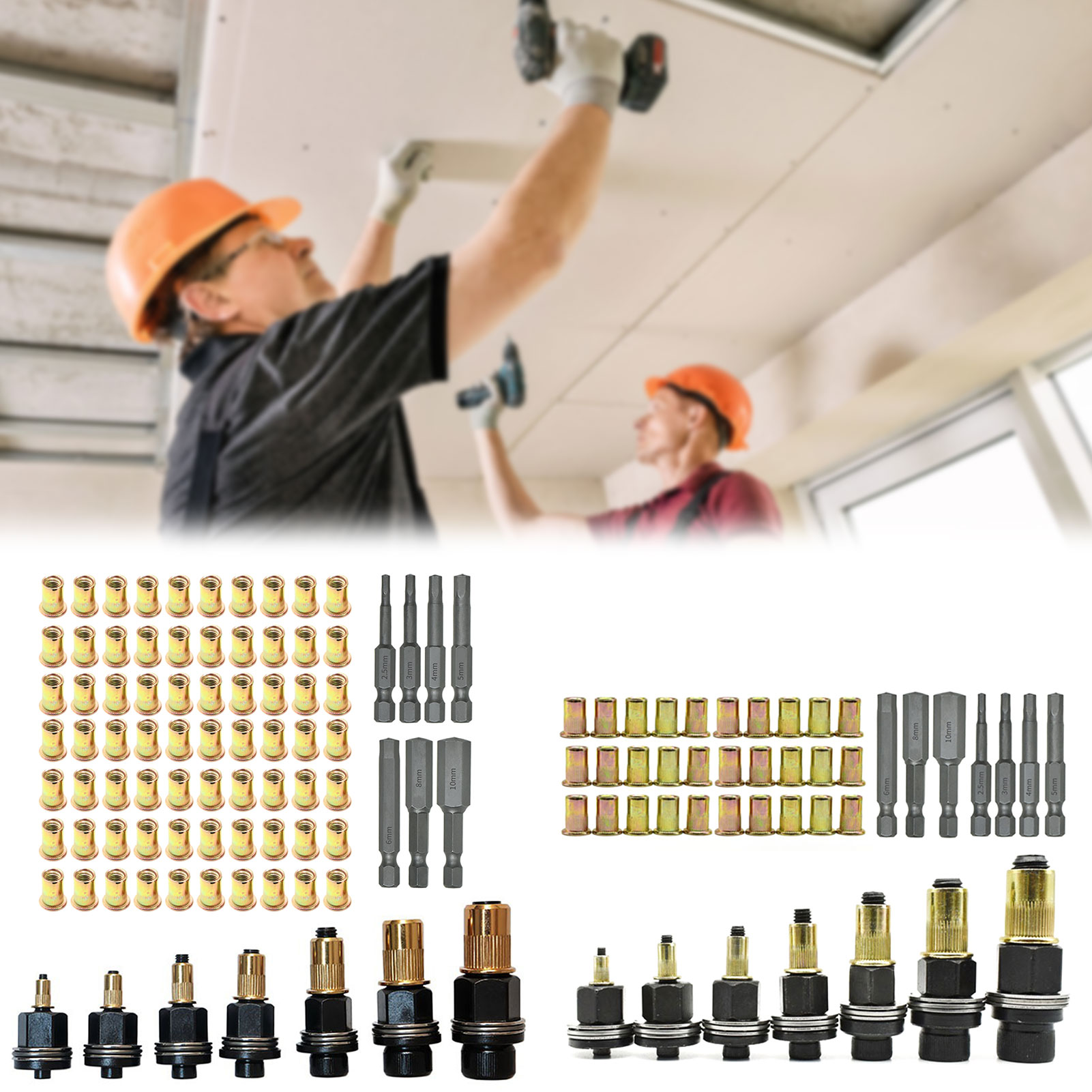 Kit de tuercas a presin, alica - Home Improvement Show reseña y precio