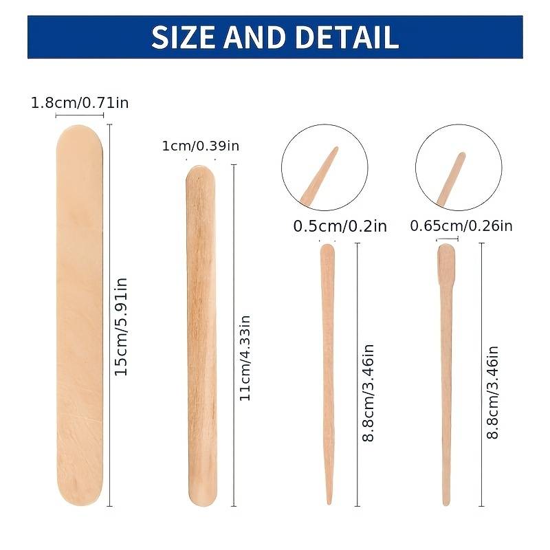 500/200/100 Uds. Palo de depil - Wood Filler Stick reseña y precio