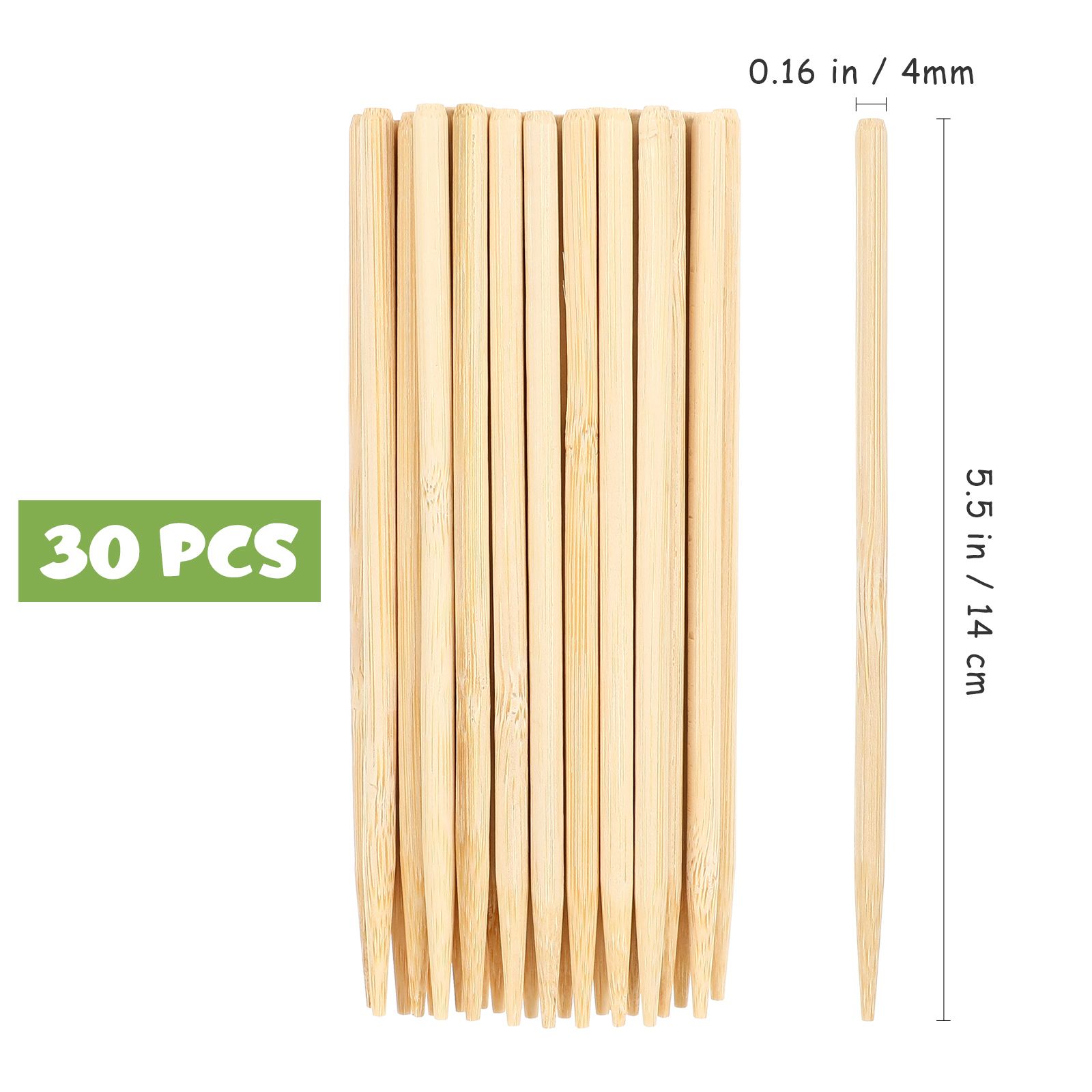 30 Uds. Pluma de bambú para pi - Wood Filler Stick reseña y precio