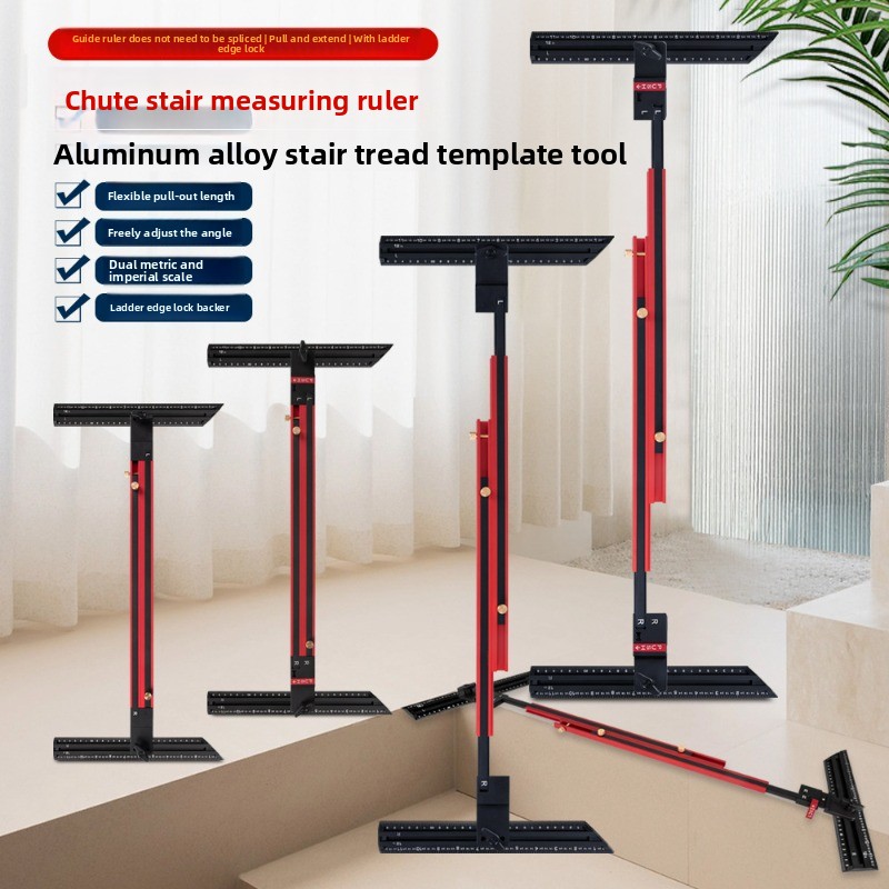Regla para escaleras de aleaci - Home Improvement And Tools reseña y precio
