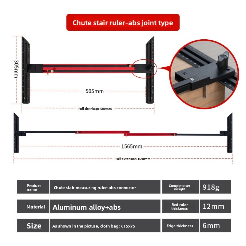 Regla para escaleras de aleaci - Home Improvement And Tools reseña y precio