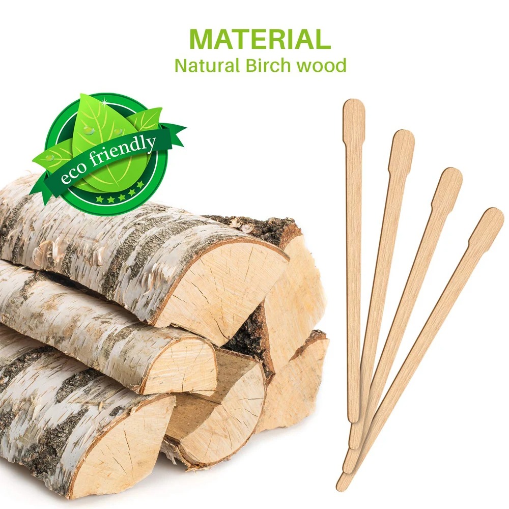 Palo de depilación de madera,  - Wood Filler Stick reseña y precio